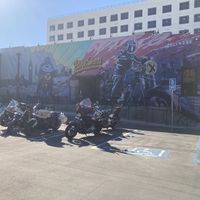 Entrance  at BikeShed Motorcycle Company in Los Angeles
