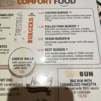 Menu at 626 All Day Lounge & City Garden in Crete