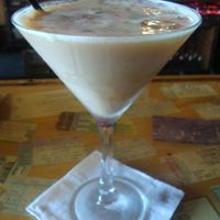 Irish cream martini at Pine Box Rock Shop in Brooklyn