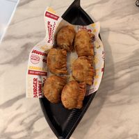 FRIED DUMPLINGS (vegetables inside)   at YC Vege Life Cafe  in Ipoh