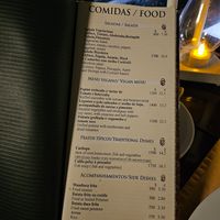 Menu. at Farolim in Santa Maria