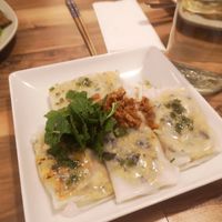 "Raviolis" vapeur vegan at Mia'Mi in Lyon