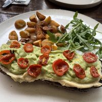 Avocado on toast   at Jeronimo in Lima