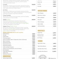 menu  at Simplex Virtus - Maybe closed in Porto