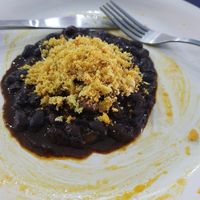 feijoada e farofa banana da terra at Congolinaria - Caquito in Sao Paulo