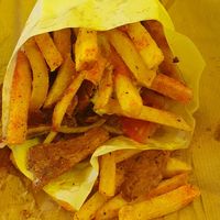 Vegan pita gyros at Oh my Greek! in Zurich