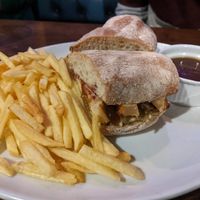 "chicken" sandwich at The Mother Superior in Edinburgh