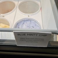 Blue minty chip at Hattie Jane's Creamery in Nashville