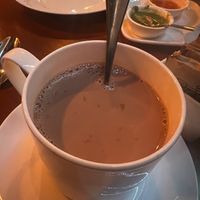 Chai tea with oat milk  at Spice Palette Indian Cuisine in Mount Pleasant