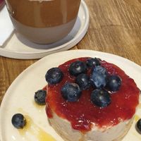 Cheese cake at Seibo in Buenos Aires