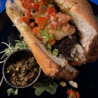 Choripán de tempeh   at Seibo in Buenos Aires