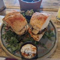 Choripan at Seibo in Buenos Aires