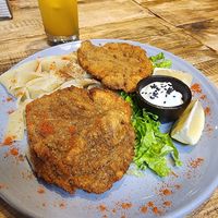 Milanesa at Seibo in Buenos Aires