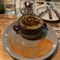 Yuca soup at Seibo in Buenos Aires