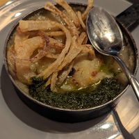 sopa de yuca at Seibo in Buenos Aires