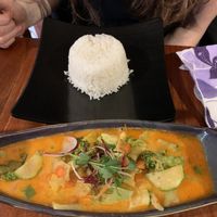 Vegetable panang curry  at Im-Oon in Budapest