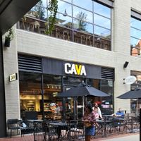Next to shack shake at CAVA - Broadway Place in Nashville