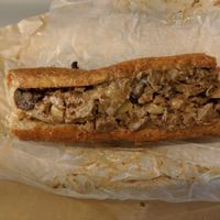 Philly cheese steak at HipCityVeg - Rittenhouse in Philadelphia