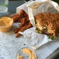 buffalo chicken and fries  at HipCityVeg - Rittenhouse in Philadelphia