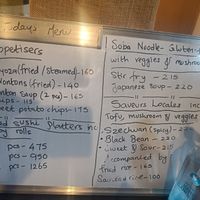 Menu at Pure Vegan Corner  in Triolet