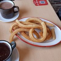 Nice homemade churros at Churrería La Gloria in Gijon