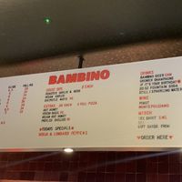   at Bambino in Dublin