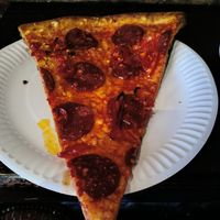 The veg pepperoni at Bambino in Dublin