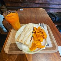 Vegan Burger at FILO in Sevilla