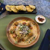 Vegan ceviche  at Agave Studio in Puerto Ayora