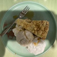 Apple crumble pie  at Katzentempel - Augsburg in Augsburg