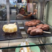 erdnuss-schoko-dessert  at Katzentempel - Augsburg in Augsburg