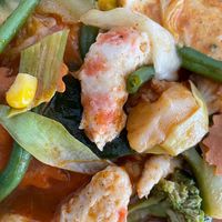 Vegan Seafood Pot at Hà Nội Cuisine in Leipzig