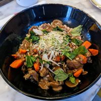 Mushroom bowl. at Local Foods in Austin