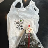 Spring roll onigiri (without mayo)  at Yaya Tea in Hicksville