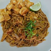 Tofu Pad Thai at Harvest Seasonal Grill & Wine Bar in Collegeville