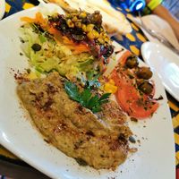 Baba ganoush del menú degustación at Baraka in Orgiva