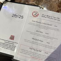 separate vegan menus  at 7' Yen Sushi in Roseville