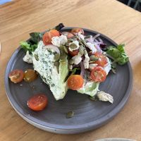 Cogollos asados  at Real Vegetal in Medellin