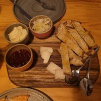 tabla de quesos veganos at Real Vegetal in Medellin