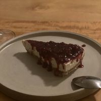 Cheesecake  at Real Vegetal in Medellin