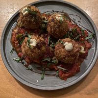 Arancinii  at Real Vegetal in Medellin