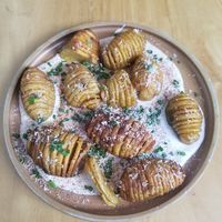 Papas at Real Vegetal in Medellin