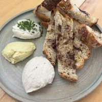 cheese platter  at Real Vegetal in Medellin