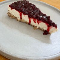 Cheesecake 7/10  at Real Vegetal in Medellin