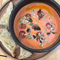 Gazpacho at Real Vegetal in Medellin