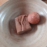 Natilla con buñuelo (solo por el mes de diciembre), 8/10 at Real Vegetal in Medellin