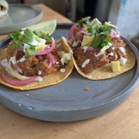 Tacos at Real Vegetal in Medellin