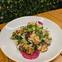 Warm Cauliflower Salad at Little T's in Balcatta