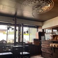 inside the cafe at Jiyuubokuminzoku Cafe in Aomori