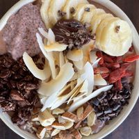 Smoothie bowl   at Bread & Chocolate in Pondicherry